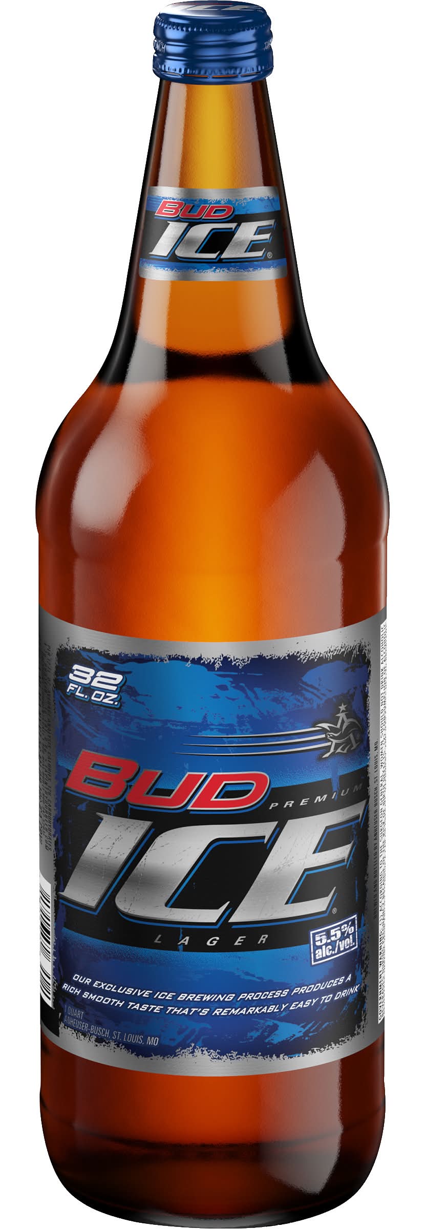 Budweiser Bud Ice Lager Beer (32 fl oz)
