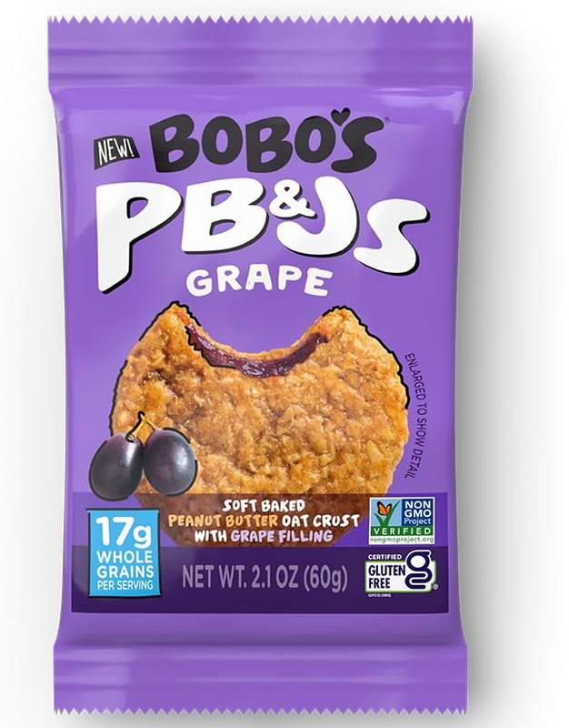 Bobo's Oat Snacks Grape Peanut Butter & Jelly 2.1oz