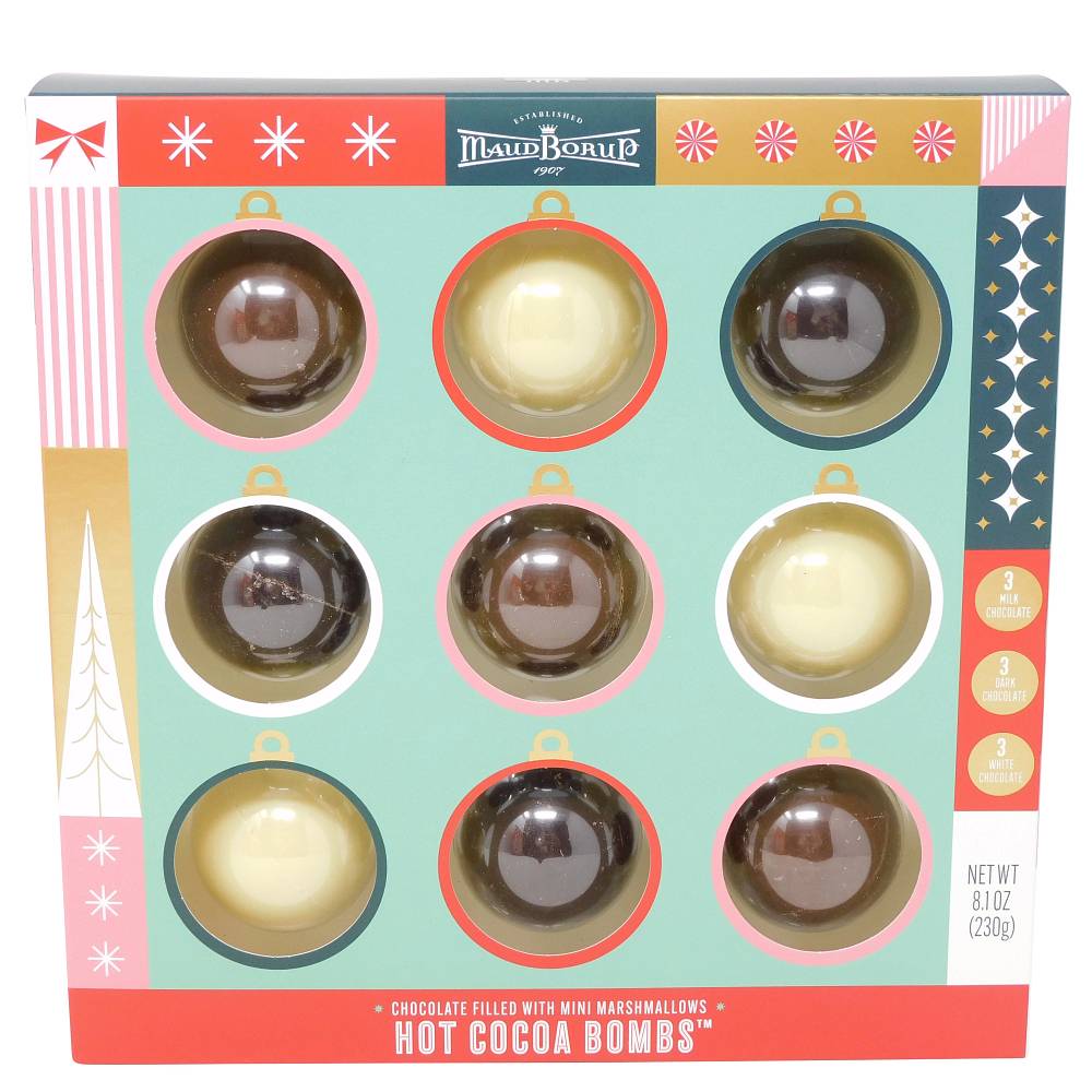 Maud Borup Holiday Hot Cocoa Bombs (8.1 oz, 9 ct)