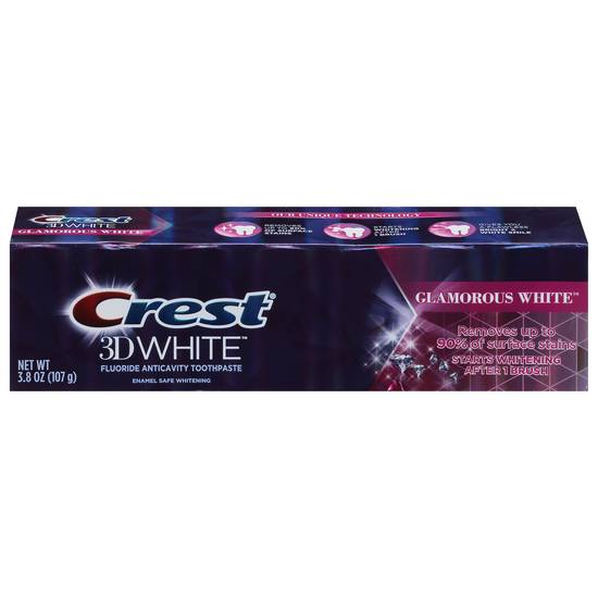 Crest 3d White Glamorous Whitening Toothpaste