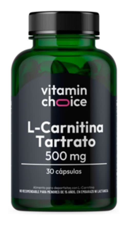 VITAMIN CHOICE Suplemento alimenticio l-carnitina tartrato 500mg Delivery Near Me | Order Online