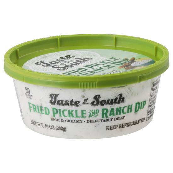 Taste Of the South Fried Pickle and Ranch Dip