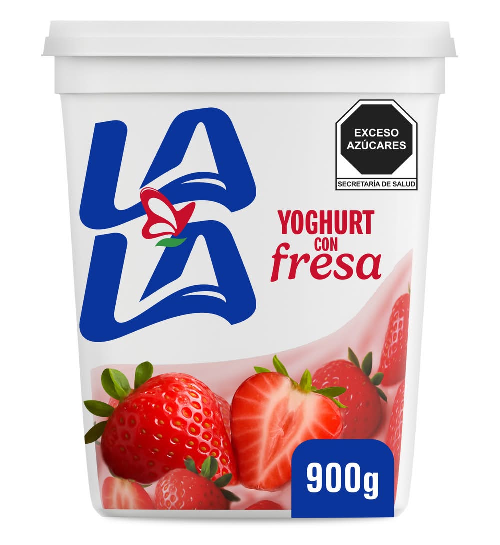 Lala · Yogurt batido, fresa (900 g)