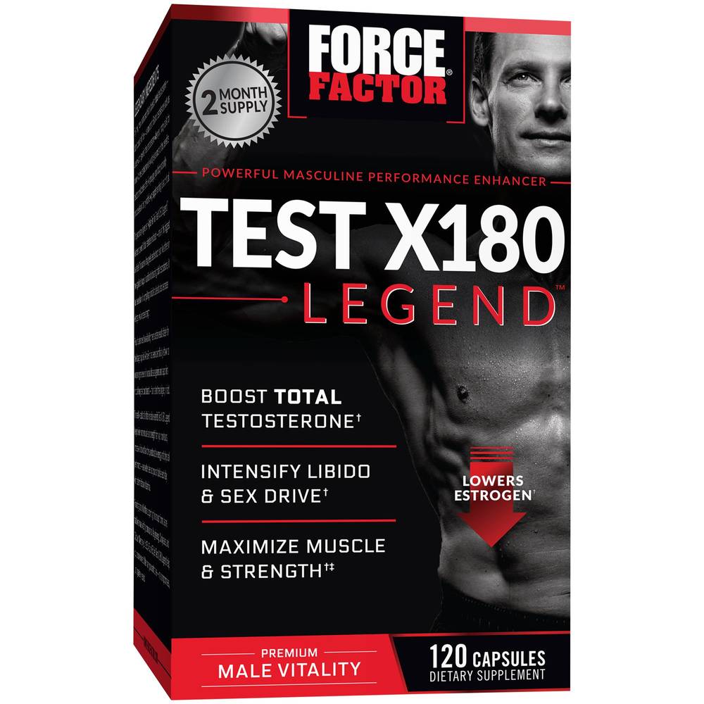Force Factor Test X180 Legend Capsules