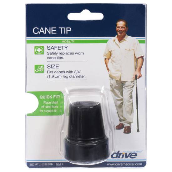 Drive 3/4" Cane Diameter Cane Tip