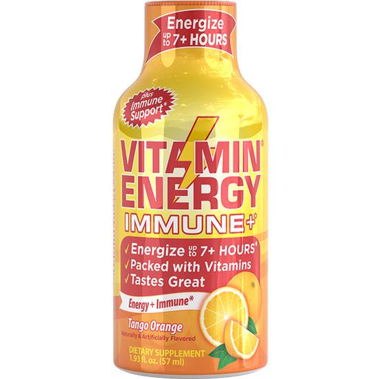Vitamin Energy Immune Plus Tango Orange 1.93oz