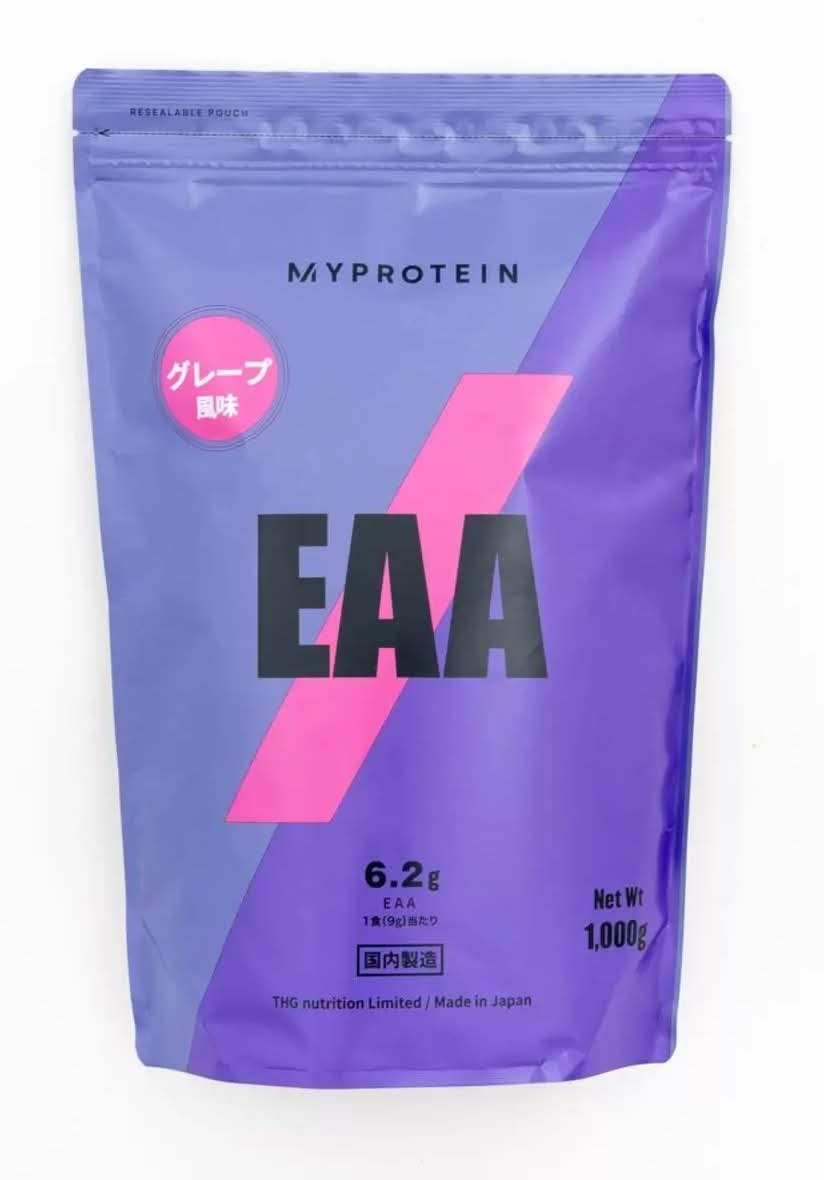 MY PROTEIN EAA ( 必須 アミノ酸9種類) グレープ 味 1000ｇ