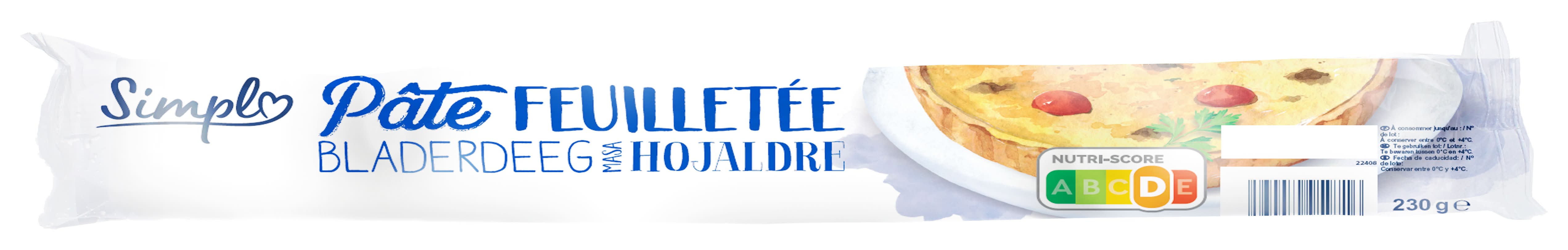 Simpl - Pâte feuilletée (230g)