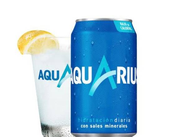 Aquarius Limón lata 330ml.