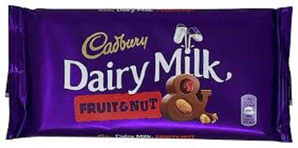 Cadbury Dairy Milk Fruit & Nut 100g