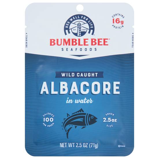 Bumble Bee Wild Caught Albacore in Water