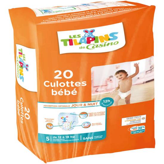Couche bébé - Culottes bébé - Taille 5 - 12 à 18kg