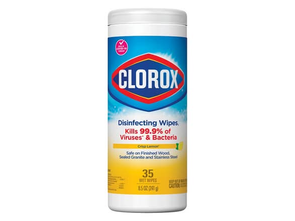 Clorox Wipes Lemon Scent 35pk