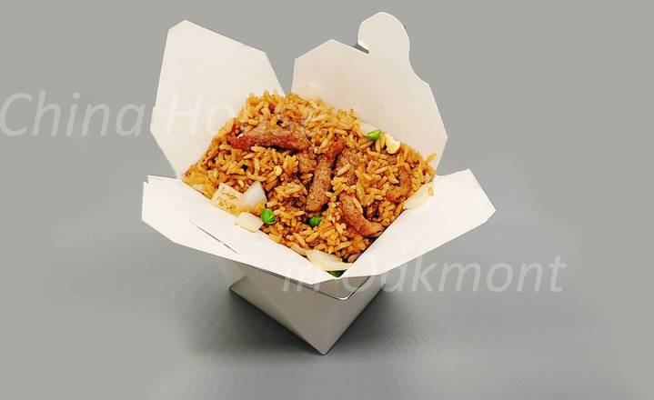 F4.Beef Fried Rice-牛炒饭