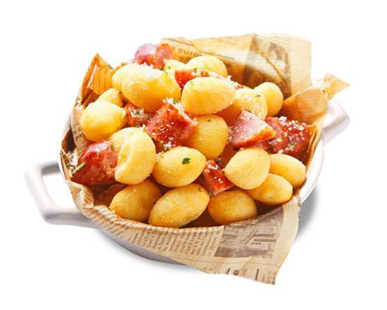 揚げニョッキとパンチェッタの盛り合わせ【ダブル】 Assorted fried gnocchi and pancetta [Double]