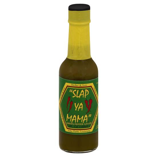 Slap Ya Mama Walker & Sons Green Pepper Sauce