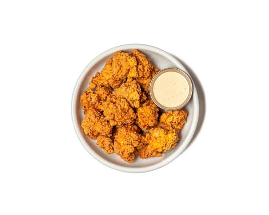 All-Natural Popcorn Chicken w/ Buttermilk Ranch