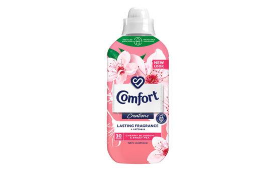 Comfort Creations Cherry Blossom & Sweet Pea Fabric Conditioner 30 Washes 900ml
