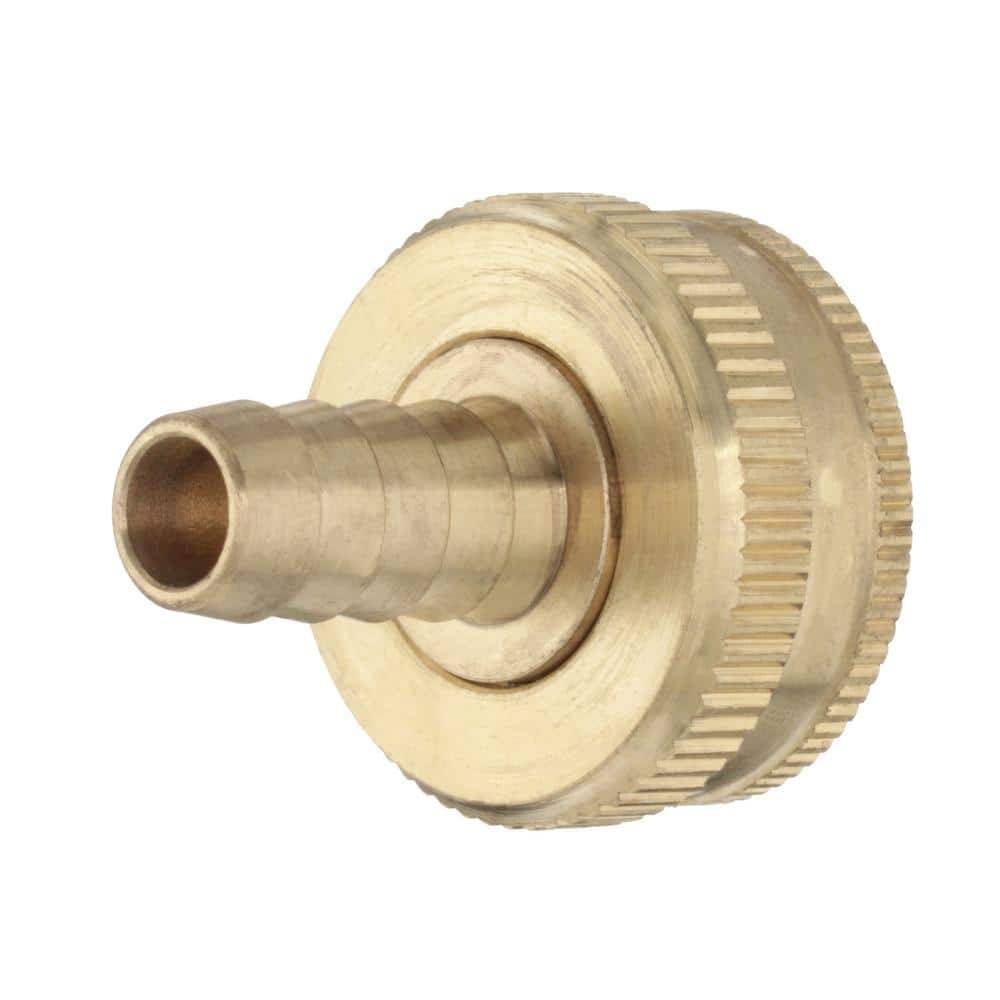 Everbilt 3/4 In. Fht X 1/2 In. Barb Brass Adapter Fitting