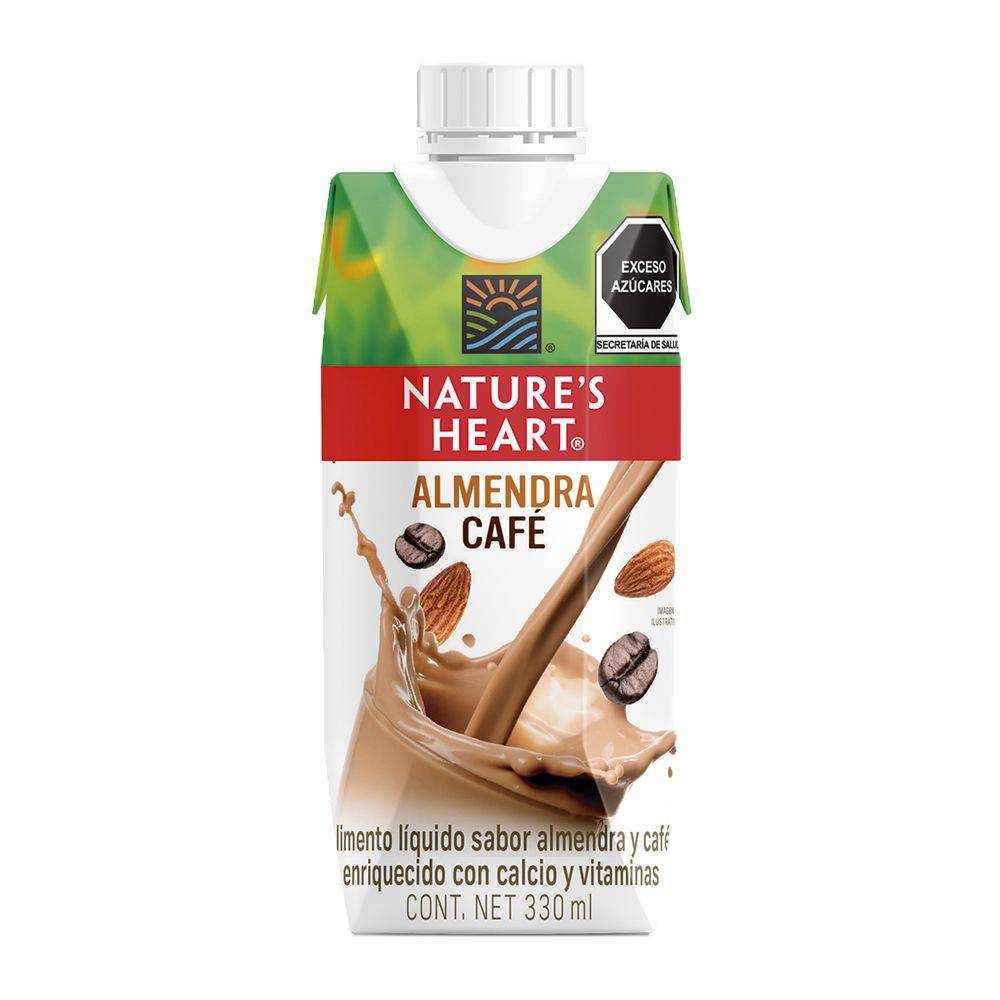 Nature's Heart · Bebida de almendra con café (330 ml)