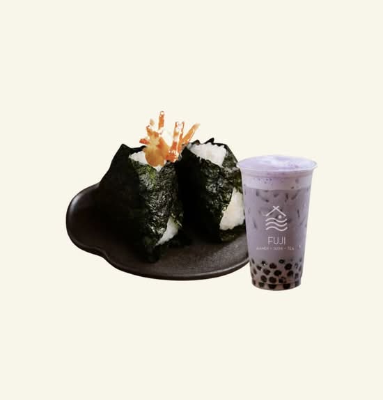 Set #2 Choice of 2 Onigiris & Tea