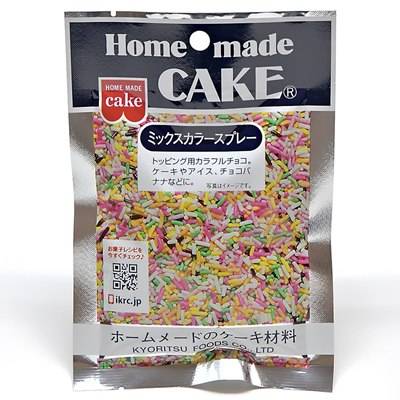 共立食品　ミックスカラースプレー　５０ｇ