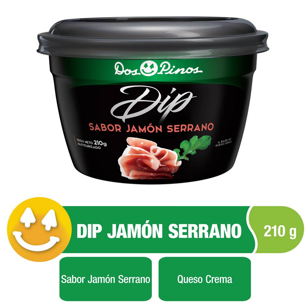 Dos Pinos Dip Jamon Serrano 210 G
