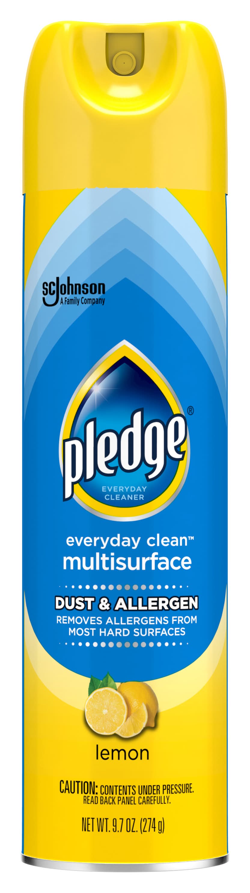 Pledge Dust & Allergen Lemon Scent Furniture Spray (9.7 oz)