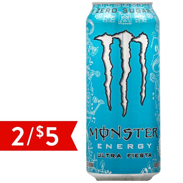 Monster Ultra Fiesta 16oz