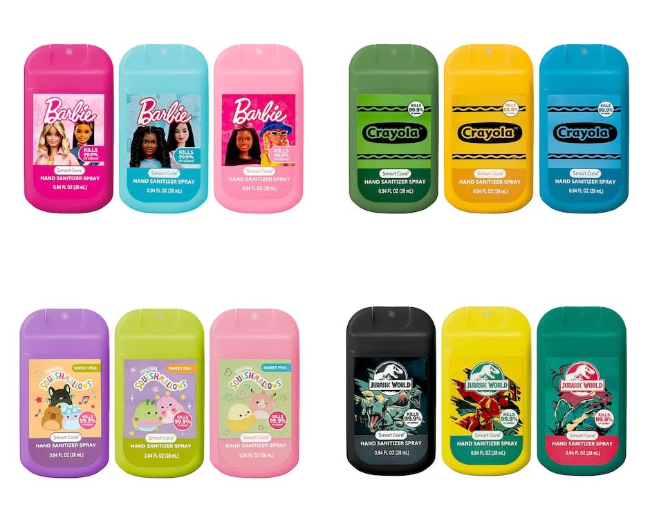 Smart Care Hand Sanitizer Spray, Assorted Designs.