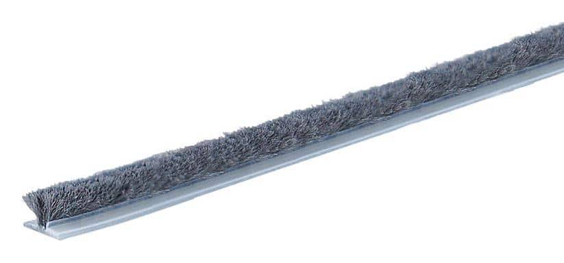 M-D Building Products Storm Doors & Window Weatherstripping Pile Replacement Roll, 0.25 in x 17 ft, Gray
