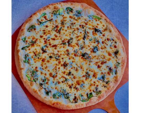 12" Spinach Alfredo Pizza