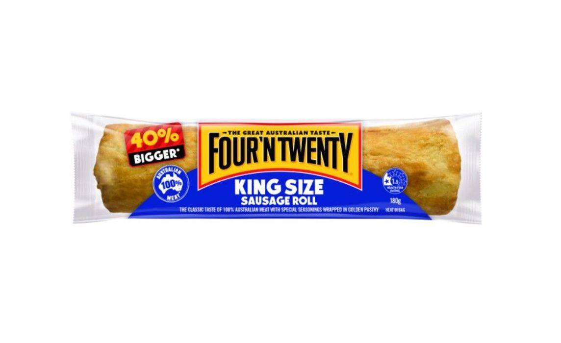 Four'n Twenty King Size Sausage Roll 180g