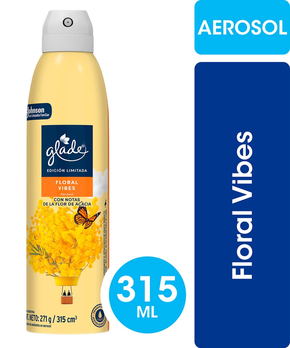 Glade · Ambientador en aerosol - Floral Vibes (271 g)