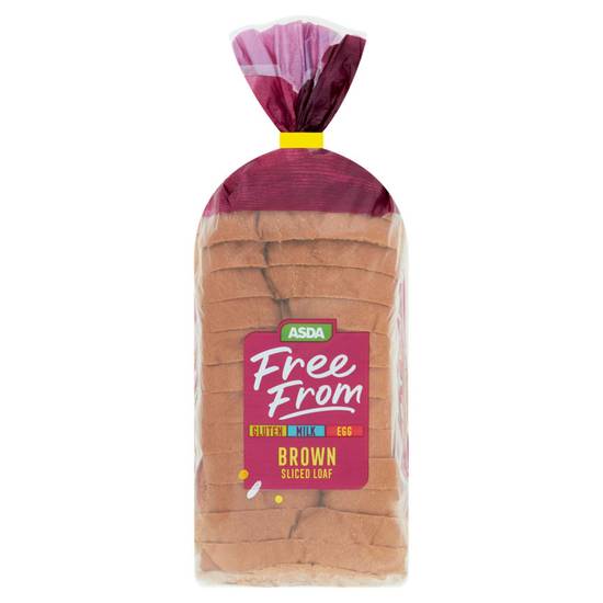 Asda Free From Brown Sliced Loaf 535g