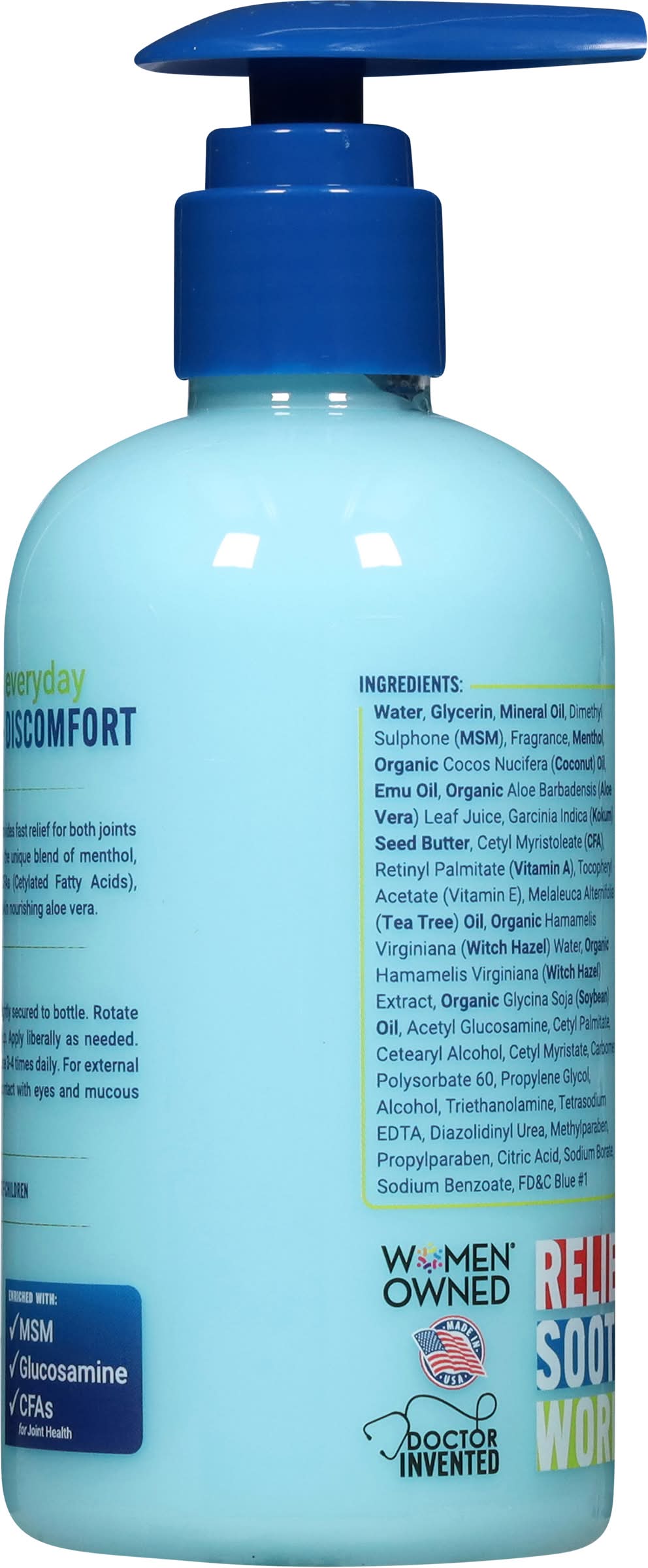 aloe vera for itchy skin After Sun Aloe Vera with Lidocaine, 8 oz, QC99709 main image 0