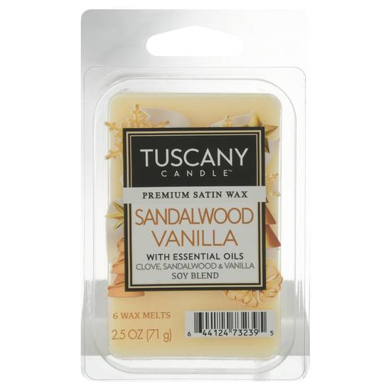 Tuscany Candle Wax Melts, Sandalwood - 2.5 oz