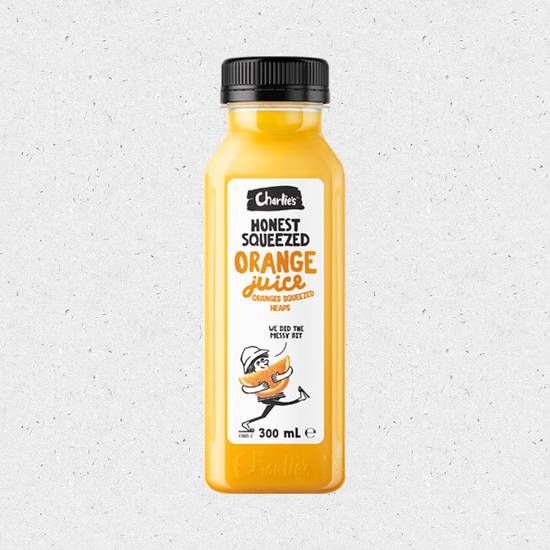 300mL Charlies Orange Juice