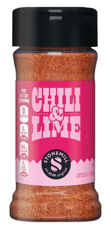 Stonemill Flavored Seasoning, Chili & Lime (3.2 oz)