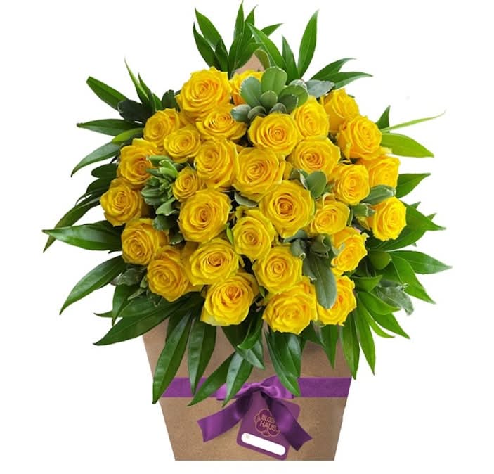 Bloom Haus™ Exquisite Rose Bouquet - Yellow