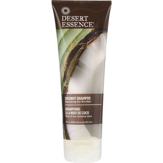 Desert Essence - Shampoing Noix de Coco Cheveux secs