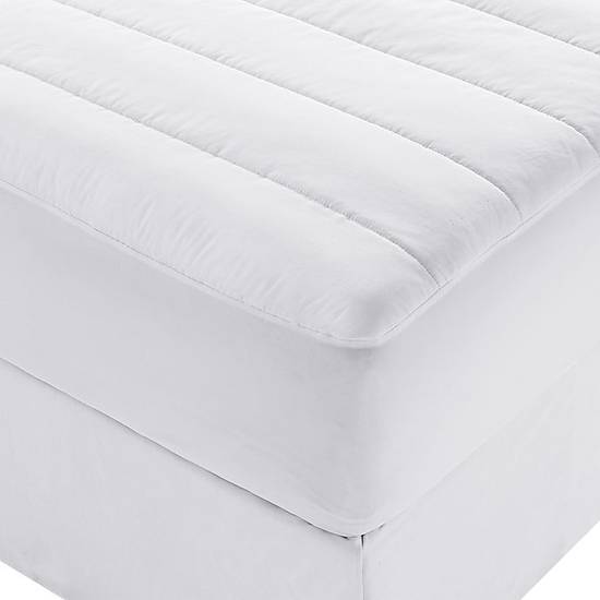Brookstone® Heated Queen Mattress Pad in White