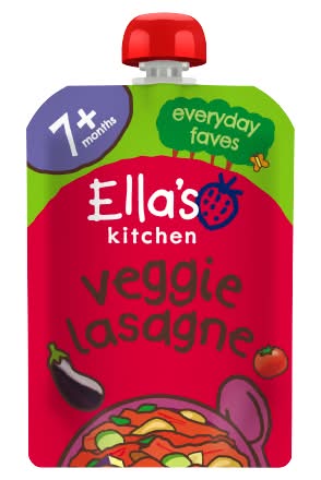 Ella's Kitchen Organic Veggie Lasagne Baby Pouch 7+ Months (130g)