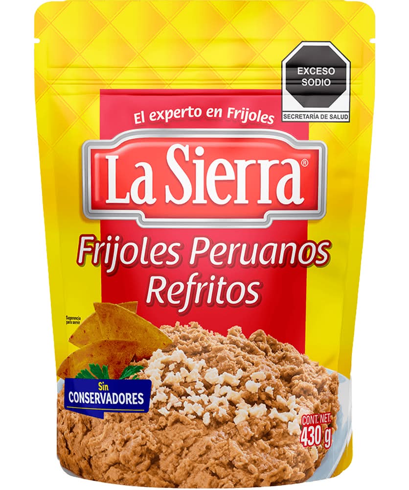 La Sierra · Frijoles peruanos refritos (430 g)