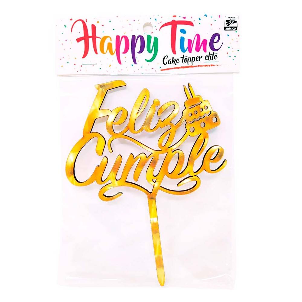 Cake topper feliz cumpleaños Delivery Near Me Order Online Uber Eats