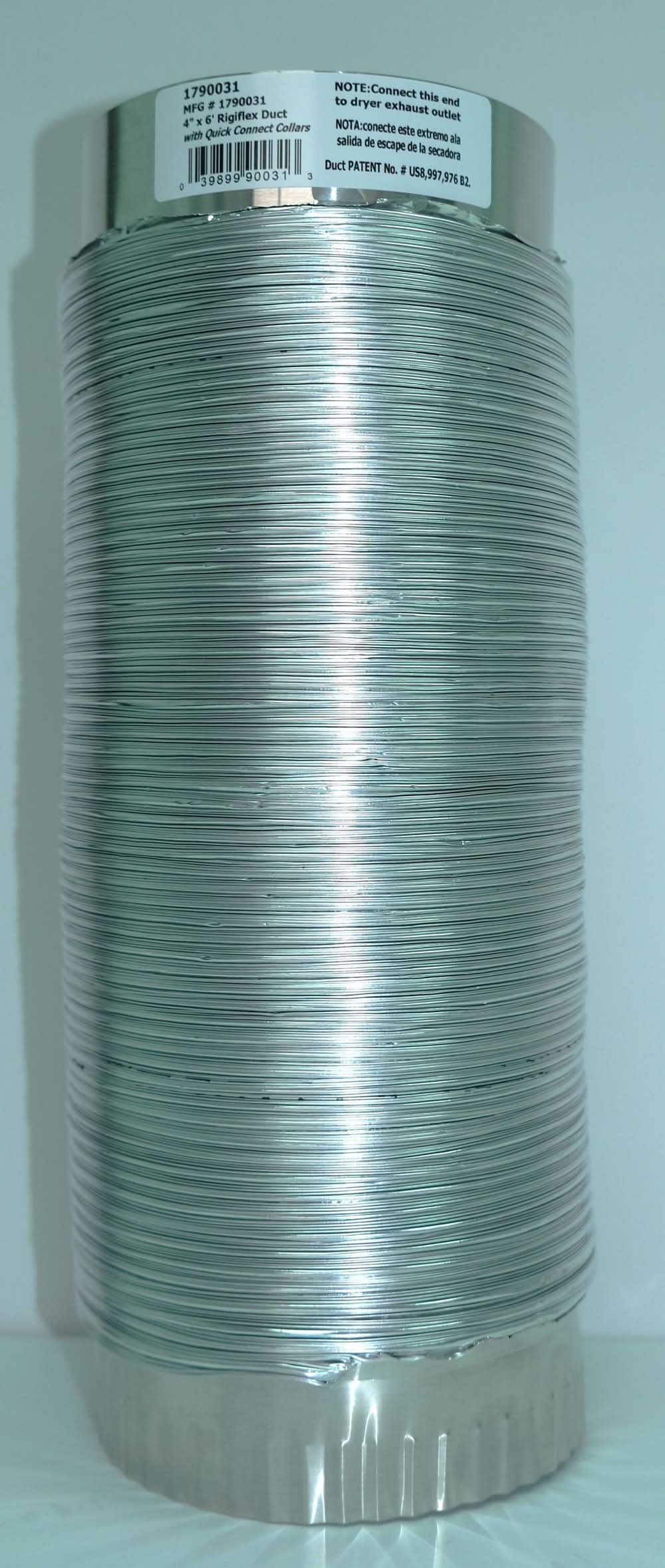 RIGIFLEX Dryer vent ( silver )