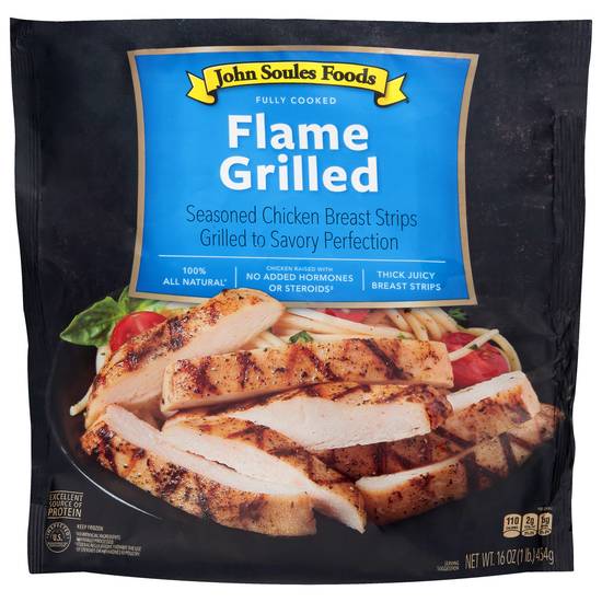 John Soules Foods Grilled Chicken Breast Strips (16 oz)