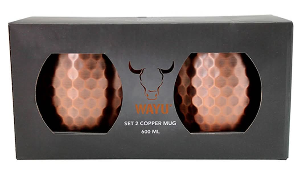 Wayu · Set copper mug (2 un)
