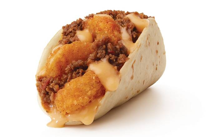 Cheesy Beef & Potato Taco