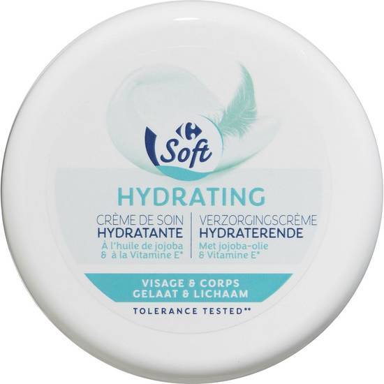Carrefour Soft - Crème visage & corps hydratante